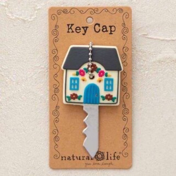 KEY CAPS IN THE SHAPE OF A COLORFUL HOUSE - Picture 1 of 5